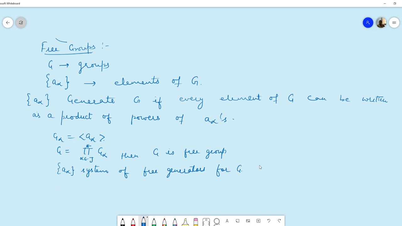 Algebraic Topology: Free Groups