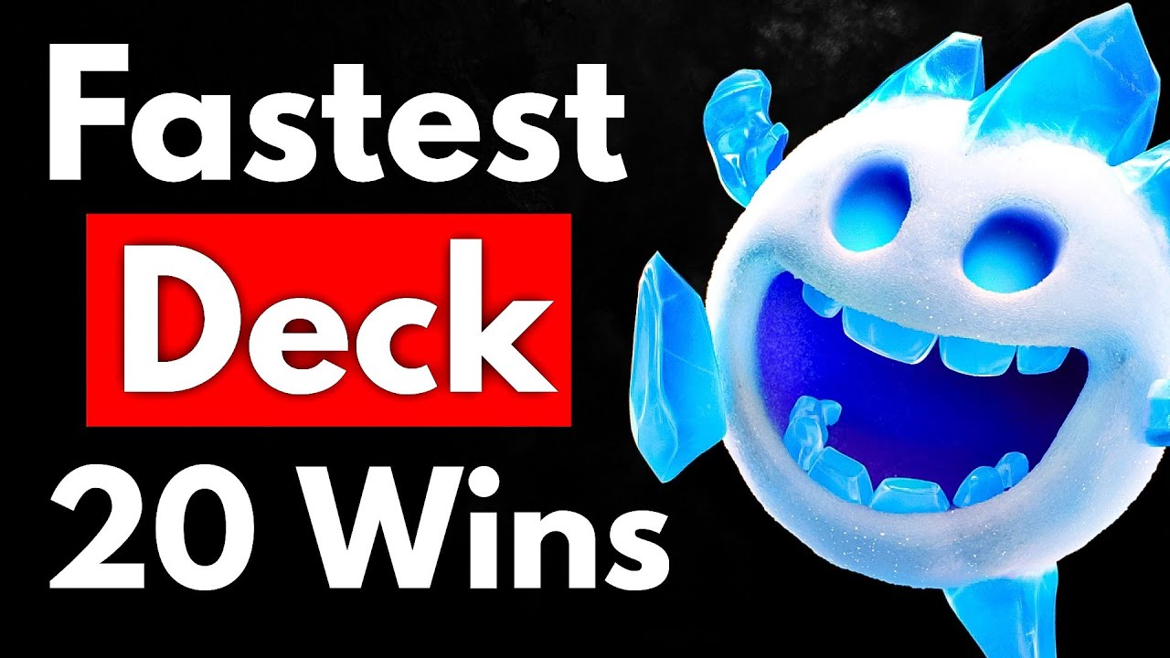Getting 20 Wins with the FASTEST 1.7 Elixir Deck in Clash Royale!