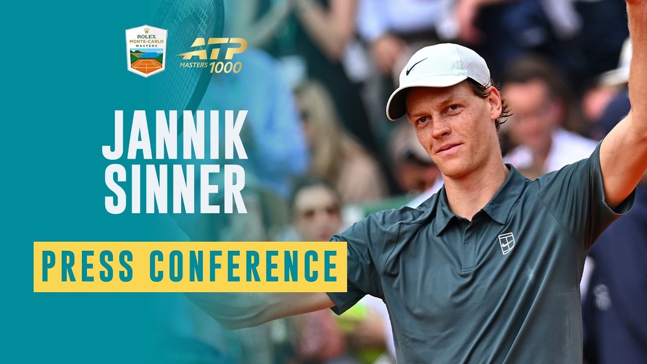 Jannik Sinner's Semi-Final Press Conference 🗣️ | Rolex Monte-Carlo Masters 2026
