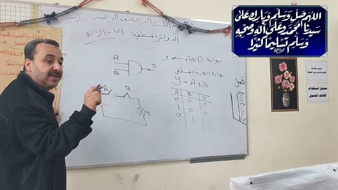 دوائر الكترونية تخصص الكترونيات جدارات ونظام  البوابات
