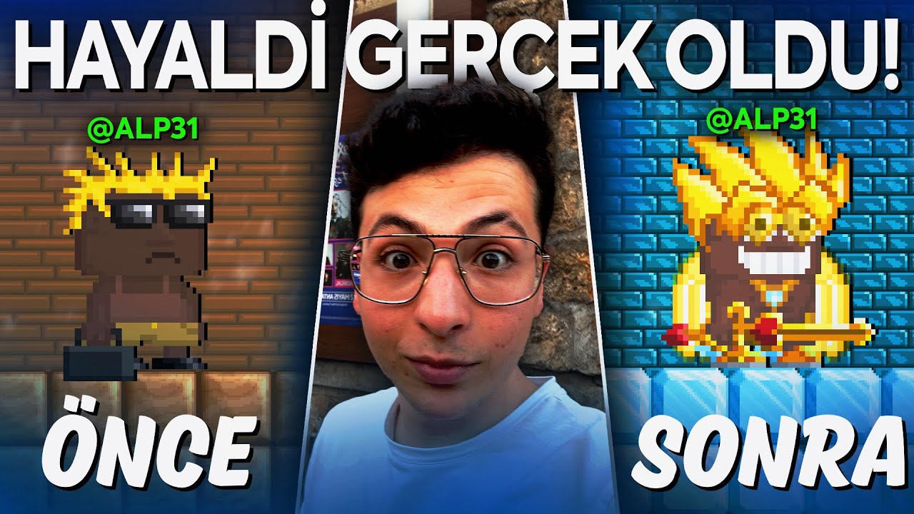 Fakirlerin Hayallerini Ger&ccedil;ekleştirdim ► Growtopia