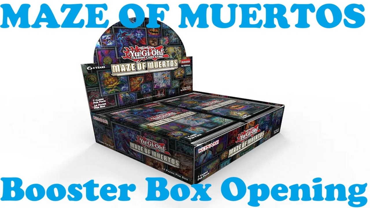 MAZE OF MUERTOS BOOSTER BOX OPENING !!! DARK MAGICIAN OF DESTRUCTION OR NOT ???!!!!