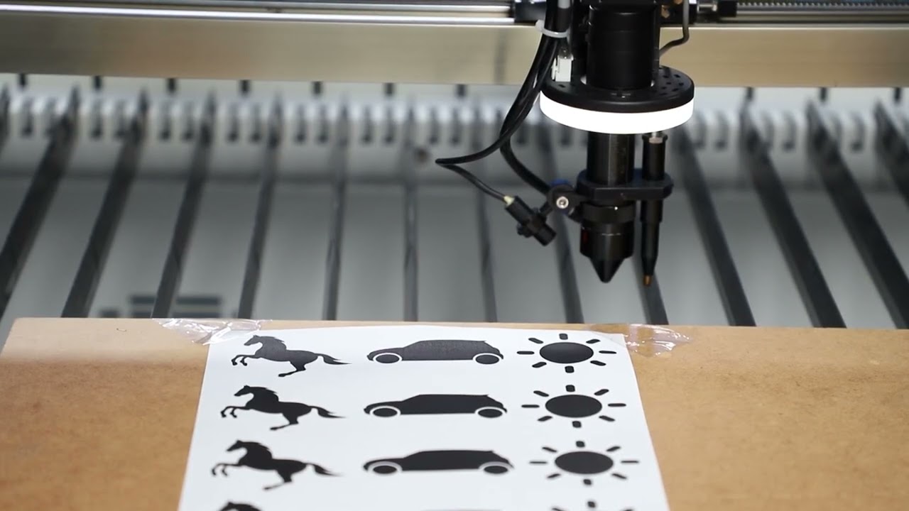Jak ustawić laser co2 z kamerą?