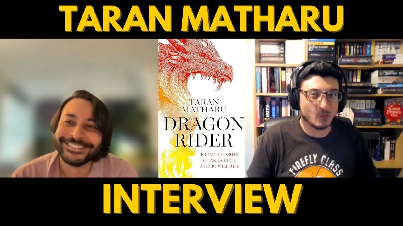 Author Interview with Taran Matharu - Dragon Rider