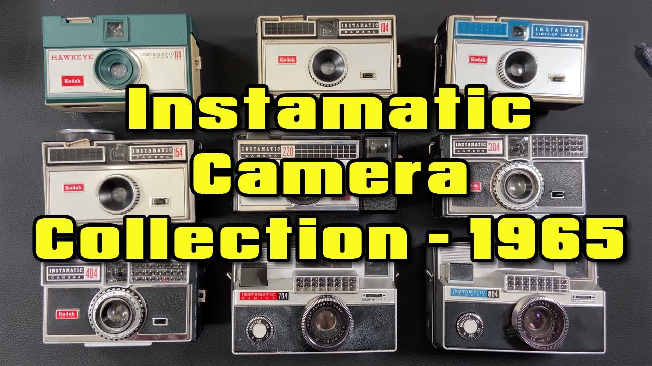 My Kodak 126 Instamatic Camera Collection - 1965 Edition