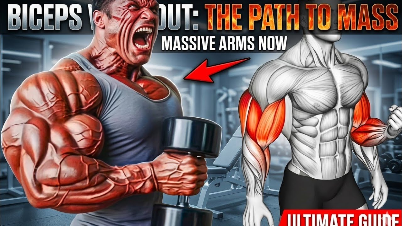 👉 &ldquo;Get Bigger Biceps Fast 💪 | 5 Best Biceps Exercises 🔥 | Home & Gym Workout&rdquo;