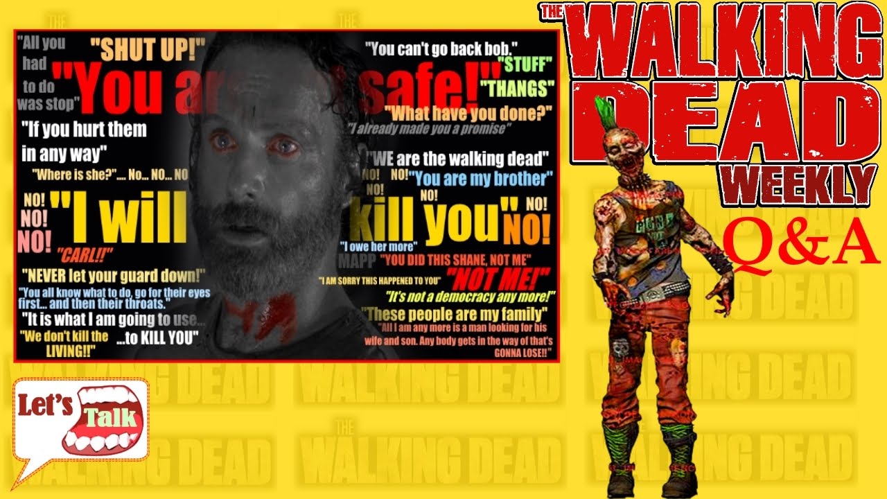 Walking Dead Q&A #17 