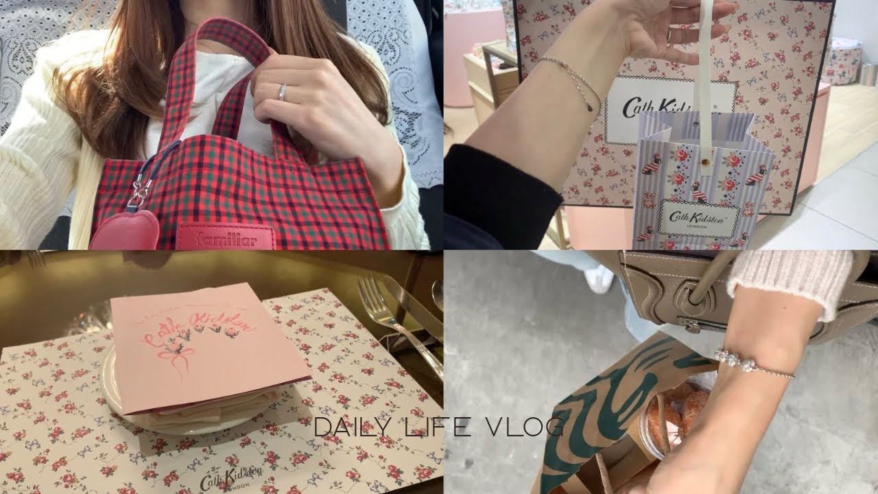 Vlog | 自由に生きる新婚26歳社会人の5日間🗽✨リッツでアフヌン🫖🎀Cath Kidstonでお買い物🛍️♡₊⁺