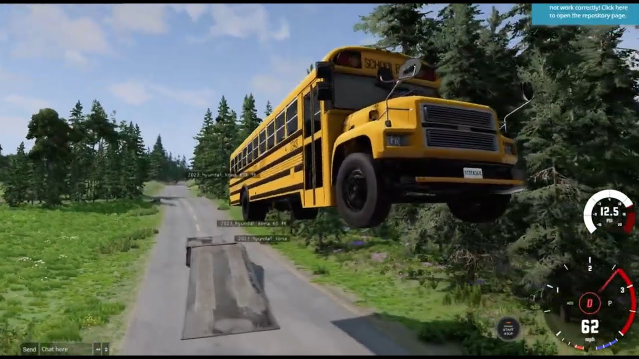 Jumping RANDOM Vehicles for FUN in BeamMP!!!🤯🤣🤠