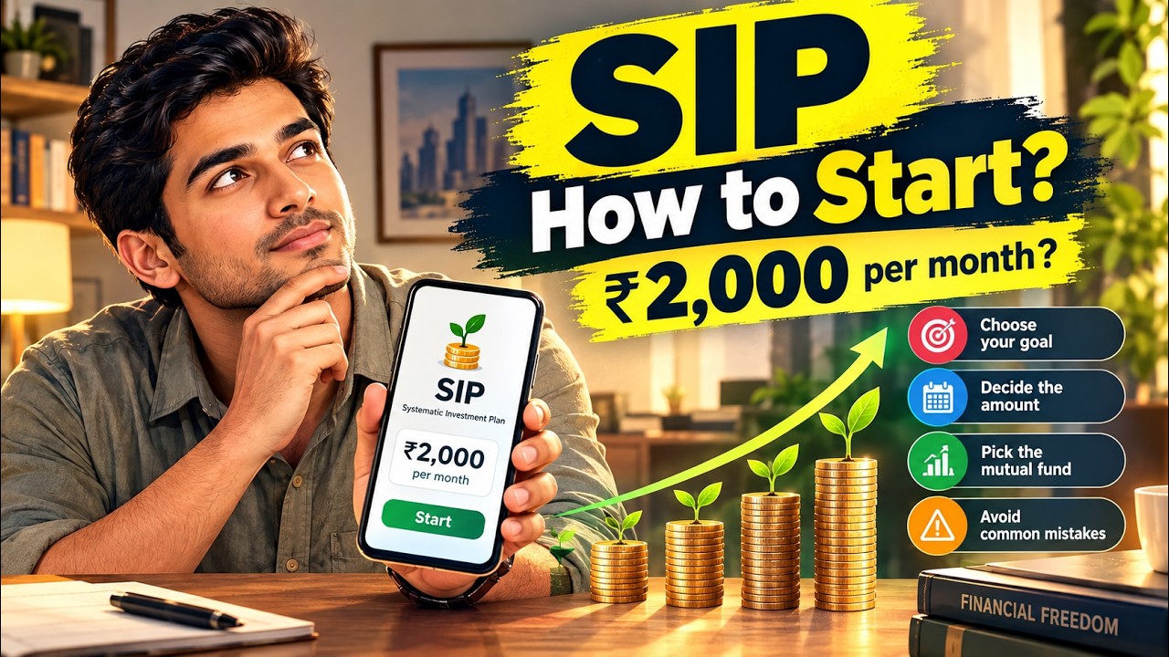 How To Start A SIP? A STEP-BY-STEP Guide for Beginners📈