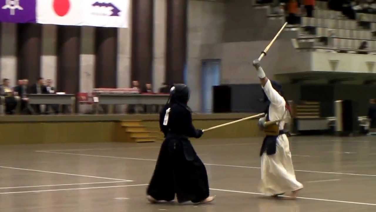 第１２回東京武道館杯　一般　決勝  中段VS二刀