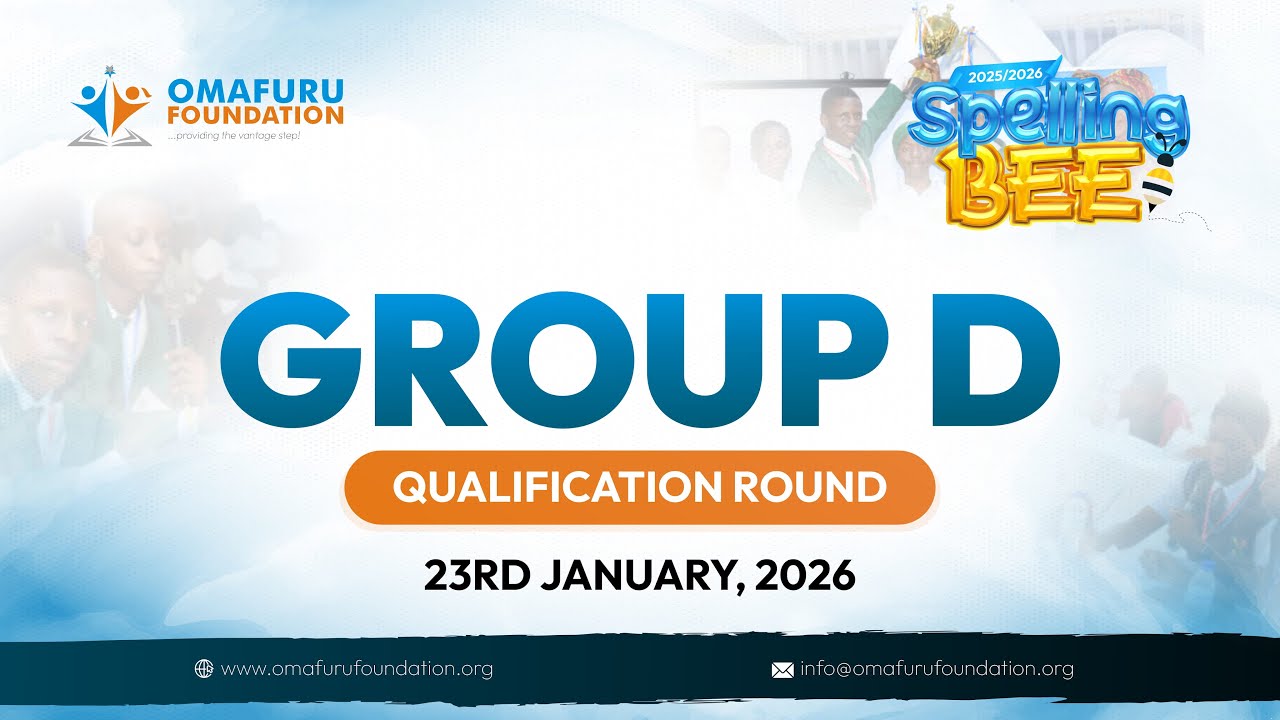Group D Qualification Round | Spelling Bee Competition 2026 | Omafuru Foundation