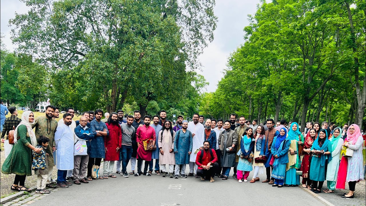 Eid-Ul-Azha❤️09-07-2022!Bangladeshi Community in Dresden😍!Saxony,Dresden,Germany🥰.