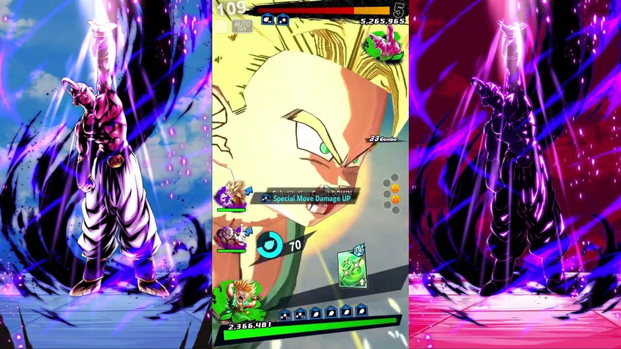 ZENKAI RUSH BATTLE - PUR BUU: SUPER - F2P TEAM