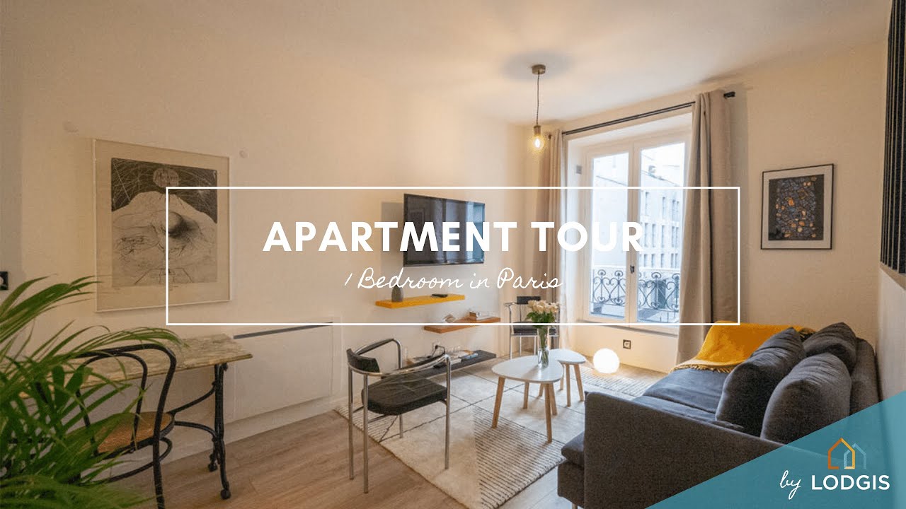 Apartment Tour // Furnished  32.5m2 in Paris – Ref : 21820104