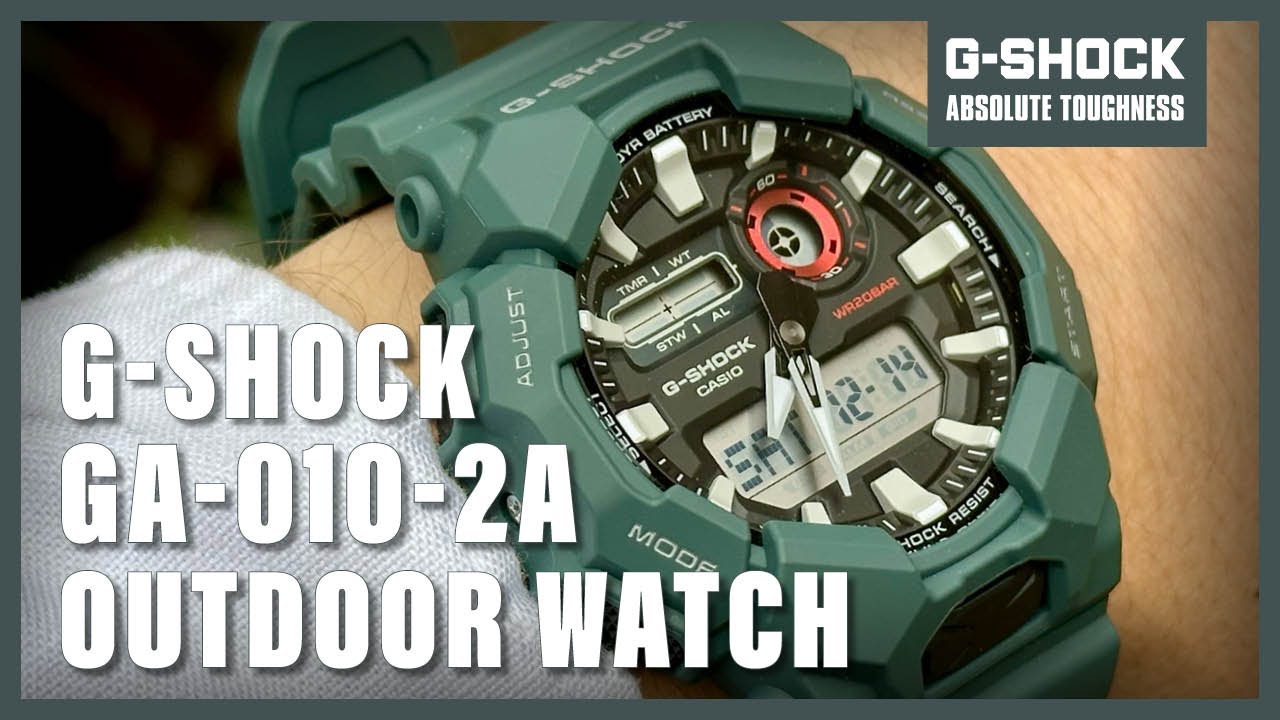 Unboxing The New Casio G-Shock GA-010-2A