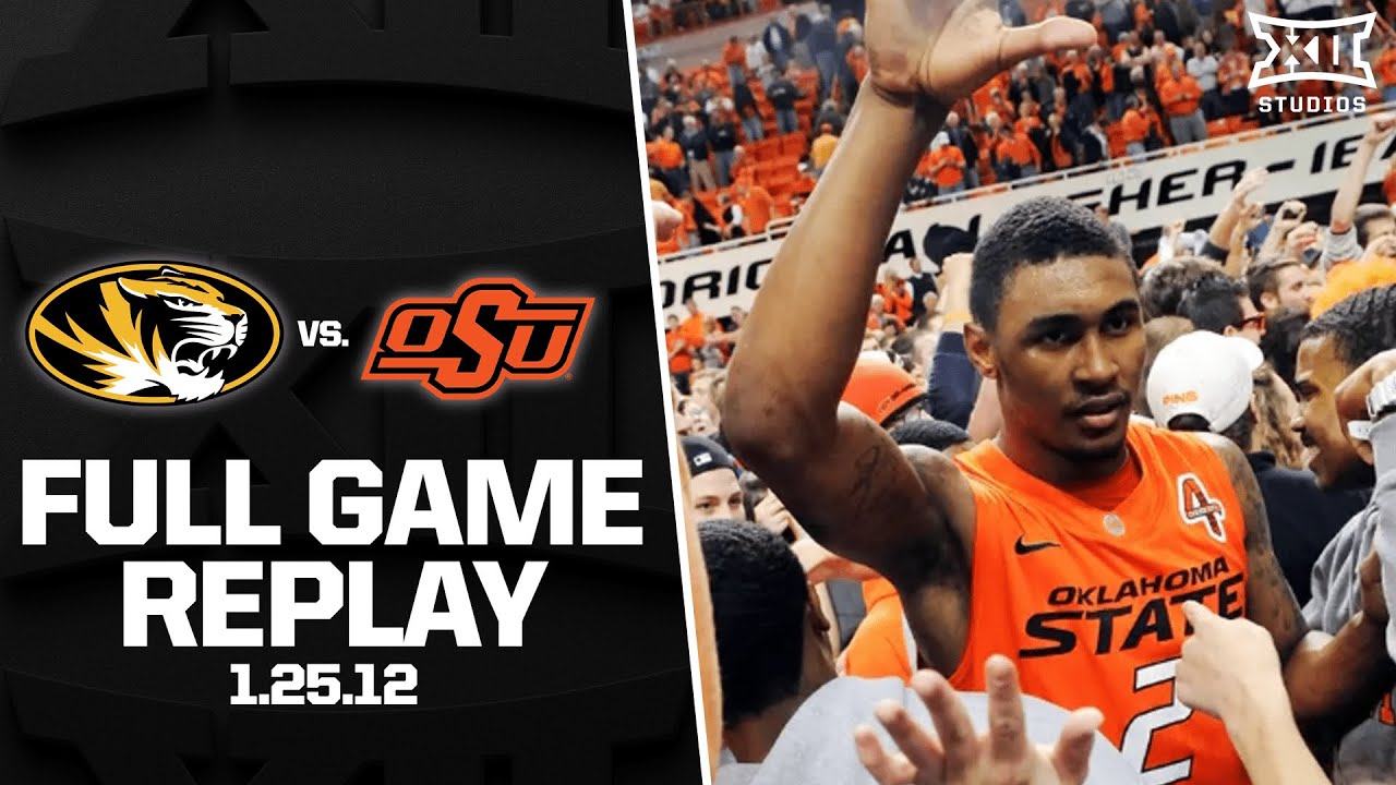 Oklahoma State Takes Down #2 Missouri at Home Men's Basketball Replay (1.25.12) | Big 12 Basketball
