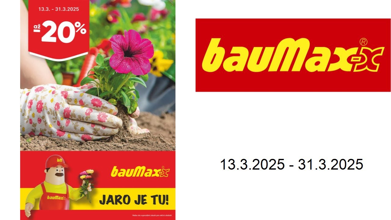 Leták Baumax - 13.3.2025 - 31.3.2025