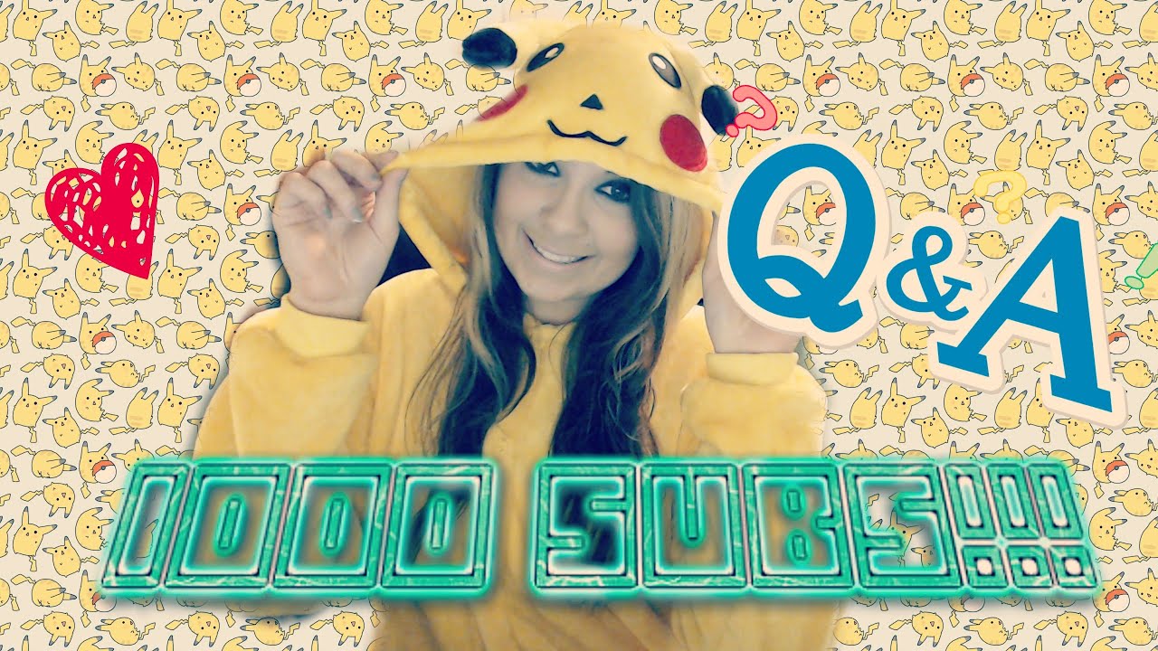 Q&A THANK YOU FOR OVER 1000 SUBS!!! :D