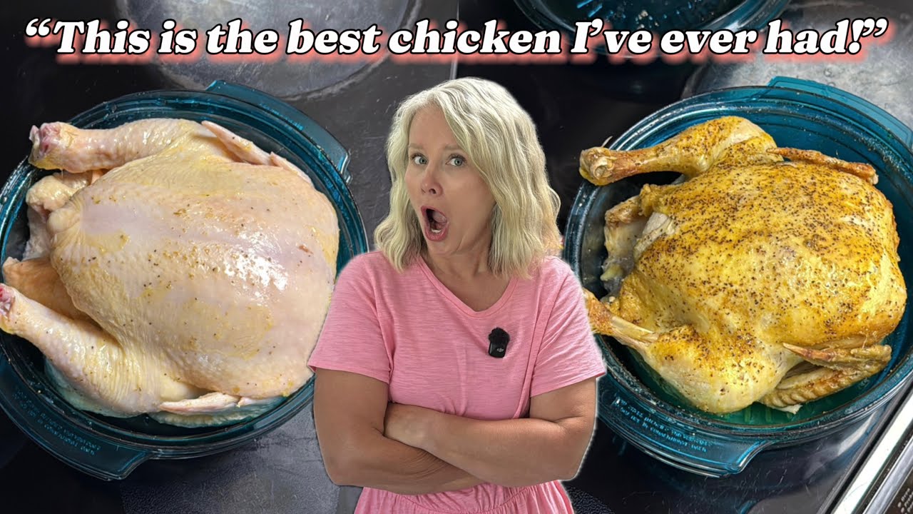 Can you really MICROWAVE an entire chicken?! (We were SHOCKED at the results 😳)