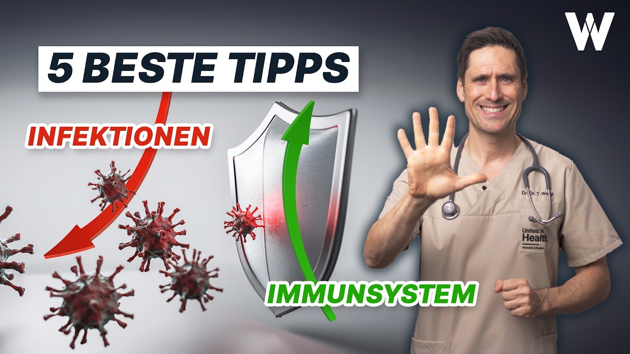 Vermeide diese Fehler: 5 besten Tipps für ein starkes Immunsystem! (das mache ich als Arzt)