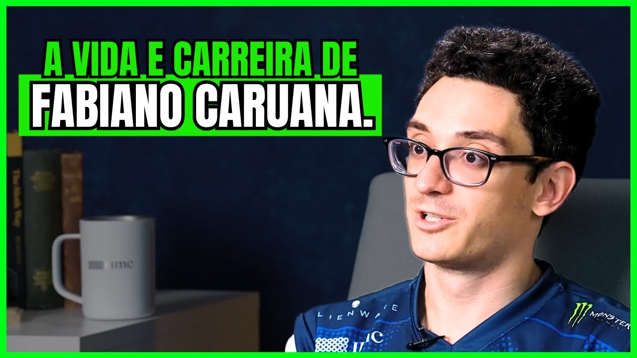 Descubra TUDO sobre a VIDA de Fabiano Caruana no XADREZ!! [Legendado]