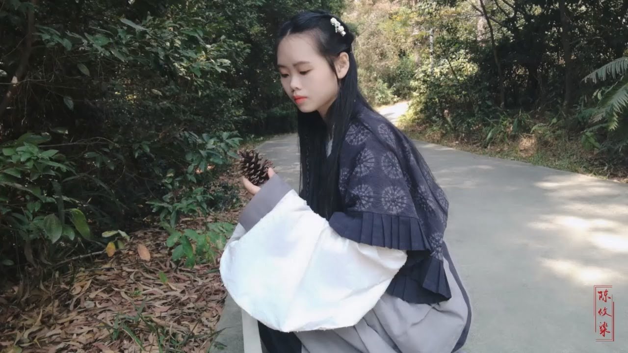 石榴皮别扔，拿来染布，扎染，做一件唐松纹汉服。  #非遗合伙人  #汉服
