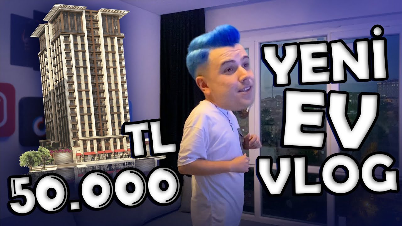 YENİ EV VLOGU !  ( 50,000 TL HARCADIM )