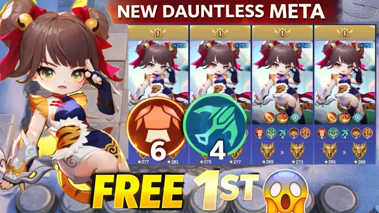 New Dauntless + Marksman Meta is BROKEN 😱 Wanwan Commander Free Win!
