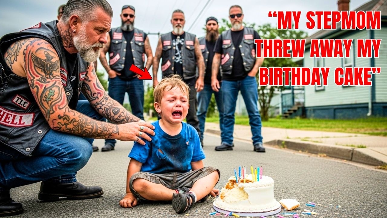 “My Stepmom Threw Away My Birthday Cake,” A 5 Year Old Said — 107 Bikers Showed Up