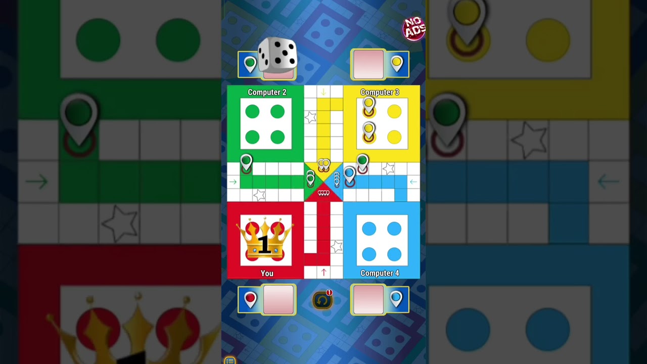 Live Ludo King Game 👑 Ludo Game in 4 Players #ludogame #ludoking #ludokinglive