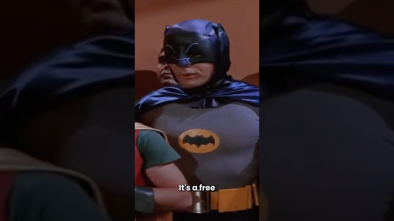 Batman says, 