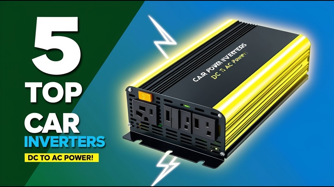 Top 5 Best Car Power Inverters 2026 | DC to AC Converter