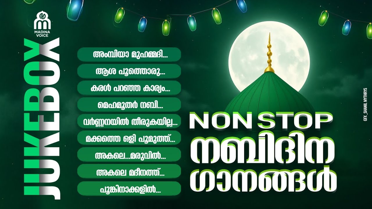 NON STOP NABIDHINA GANANGAL 2025 | MADINA VOICE
