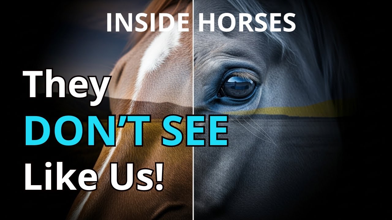 The SHOCKING TRUTH About How HORSES SEE The World