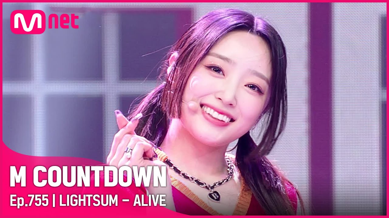 [LIGHTSUM - ALIVE] #엠카운트다운 EP.755 | Mnet 220602 방송