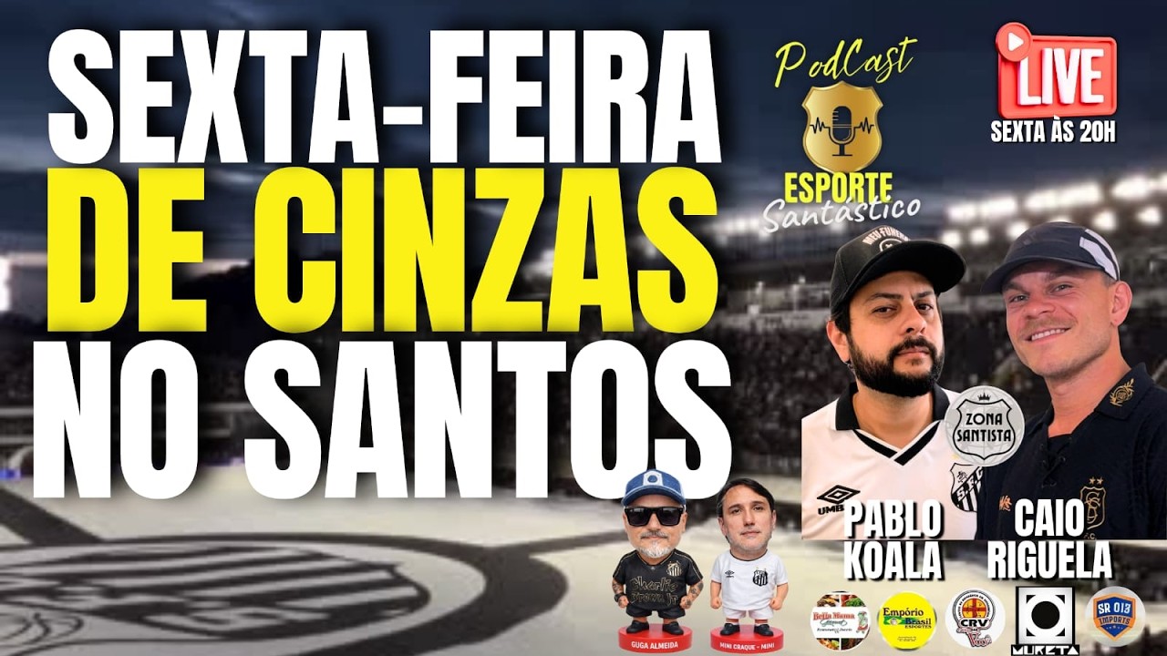 ACABOU A FOLIA! TRANSFERBAN LIGA O ALERTA NO SANTOS! #santos #futebol #podcast #futebolbrasileiro