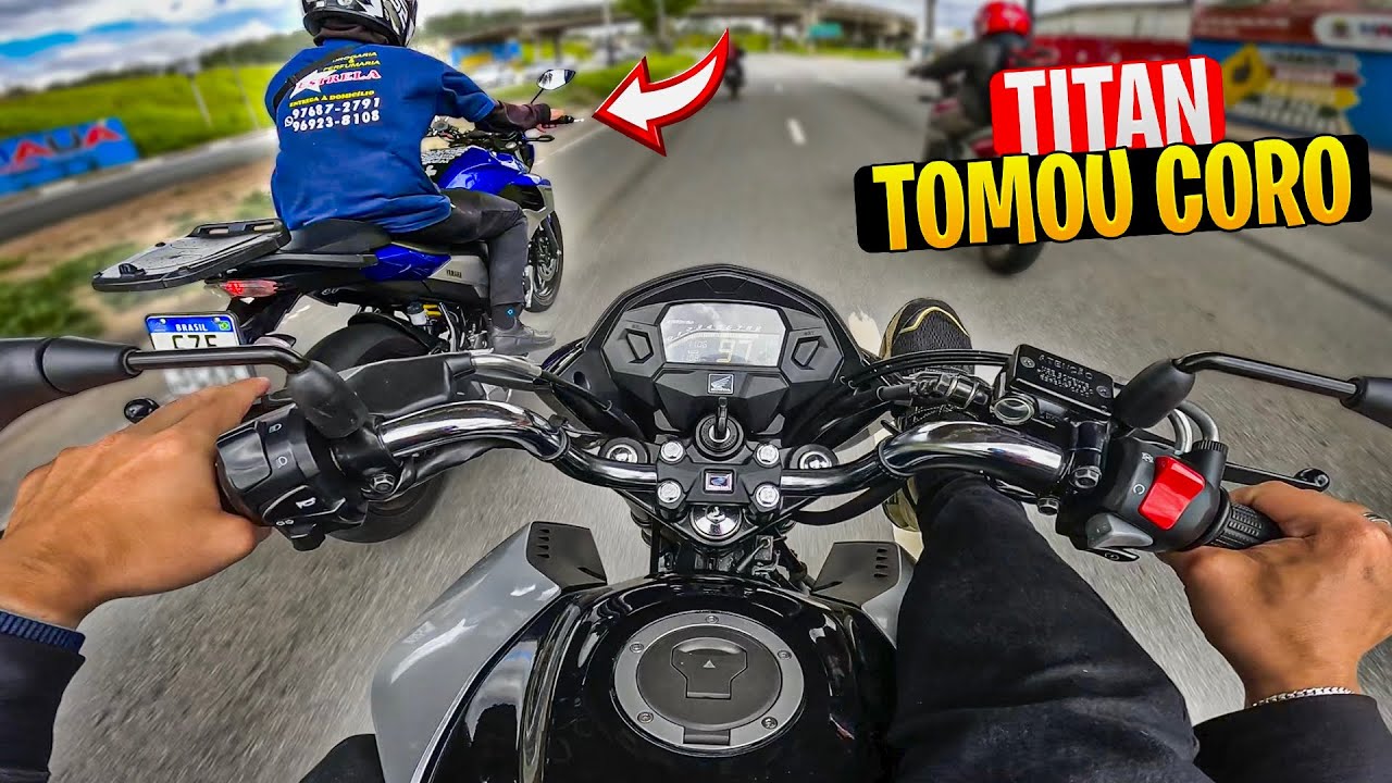 FAZER 250 DAS NOVA vs TITAN 160 COM COMANDO