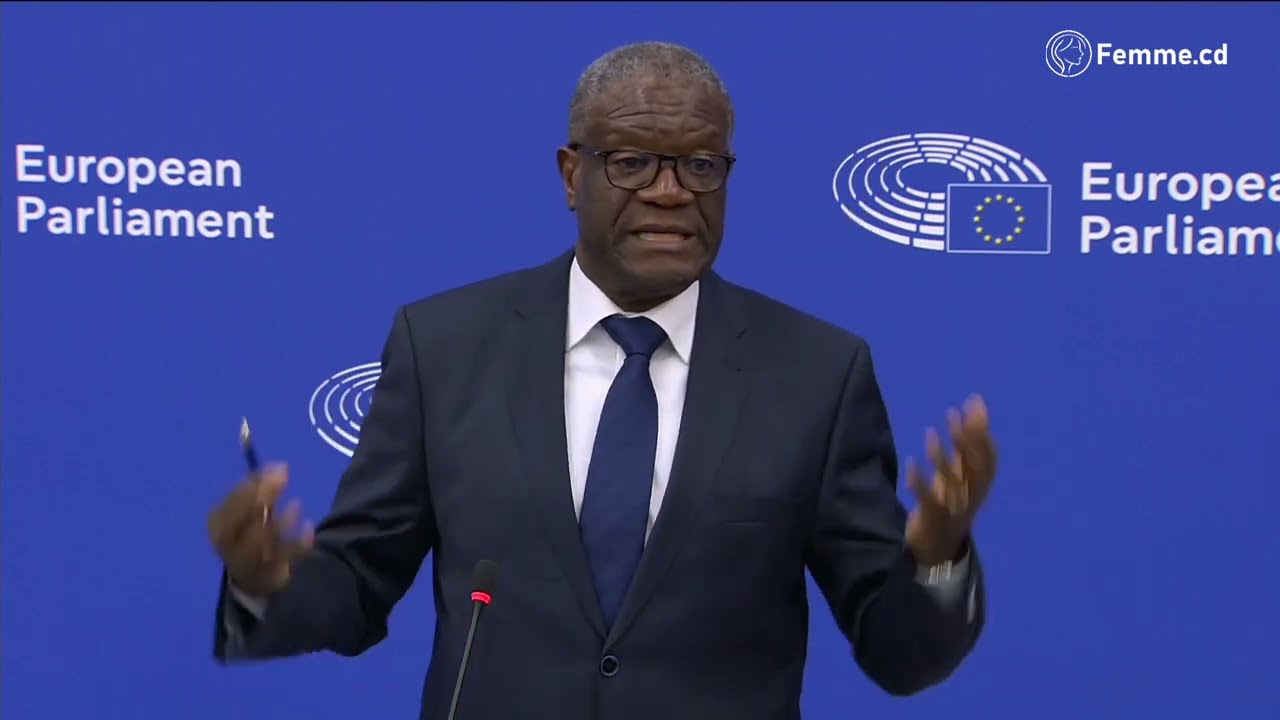 Crise en RDC : Le Dr Mukwege d&eacute;nonce les violences faites aux femmes devant le parlement europ&eacute;en
