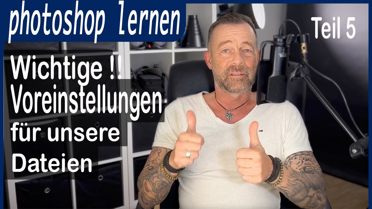 Photoshop Voreinstellung - Dateihandhabung - Teil 5