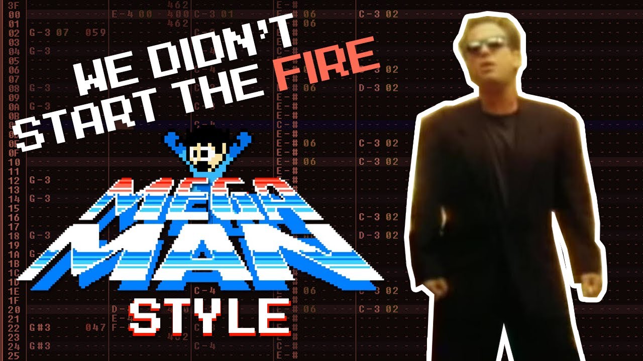 We Didn't Start The Fire, Joel - Mega Man Style 8-Bit Remix