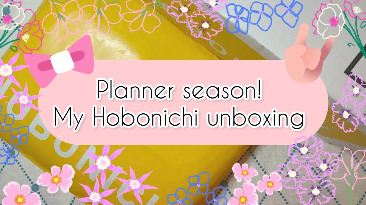 🎉🥳 hobonichi unboxing for 2026 planners ✨⭐️🌸