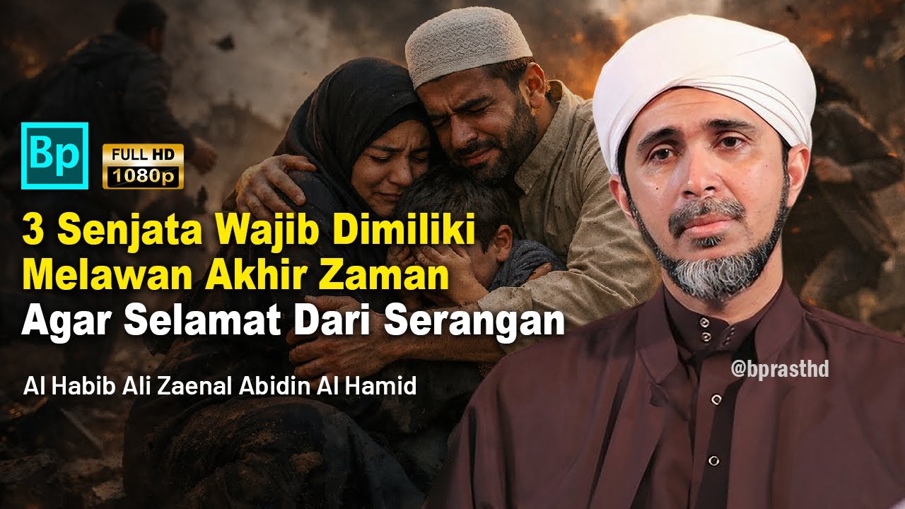 3 Senjata Wajib Kamu Miliki Menghadapi Ser4ngan Akhir Zaman | Habib Ali Zaenal Abidin Al Hamid