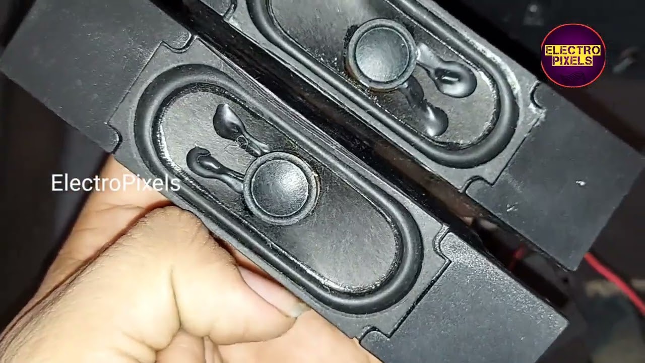 LED TV Sound Cracking and No Sound Solution.How to Repair Sound Problem on Led.Speaker Replacement