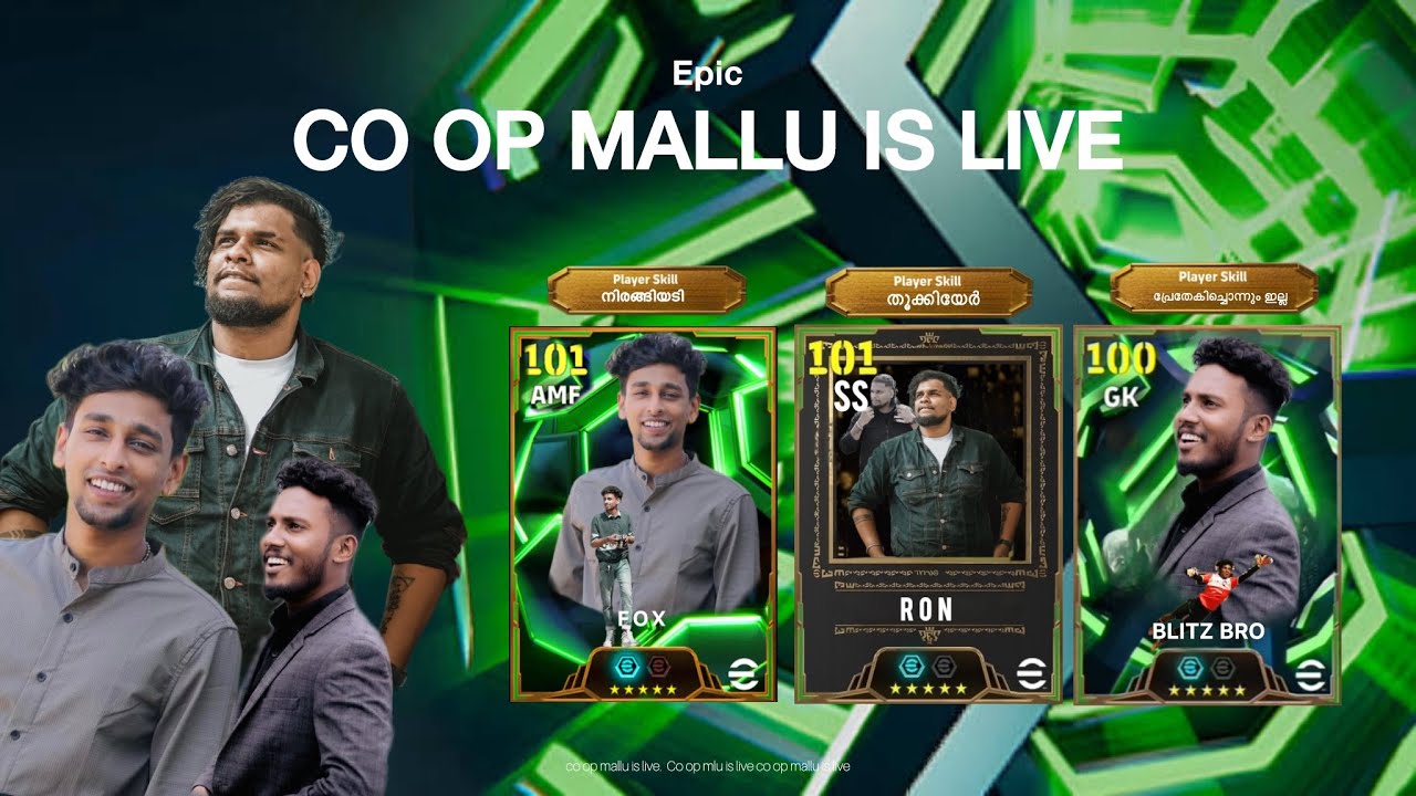 CO OP MALLU IS LIVE I Random friendly match and co op I road to 6k