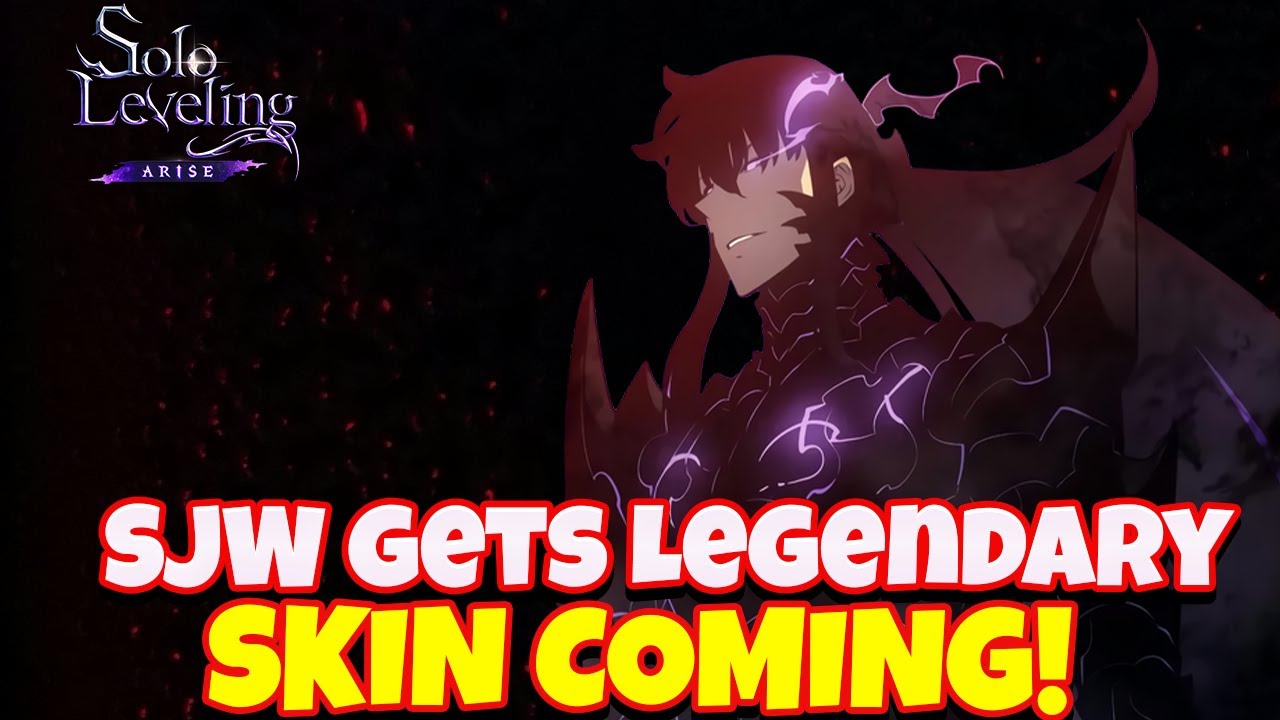 SJW LEGENDARY SKIN COMING! 2 new weapons drop THIS patch! [Solo Leveling: Arise]