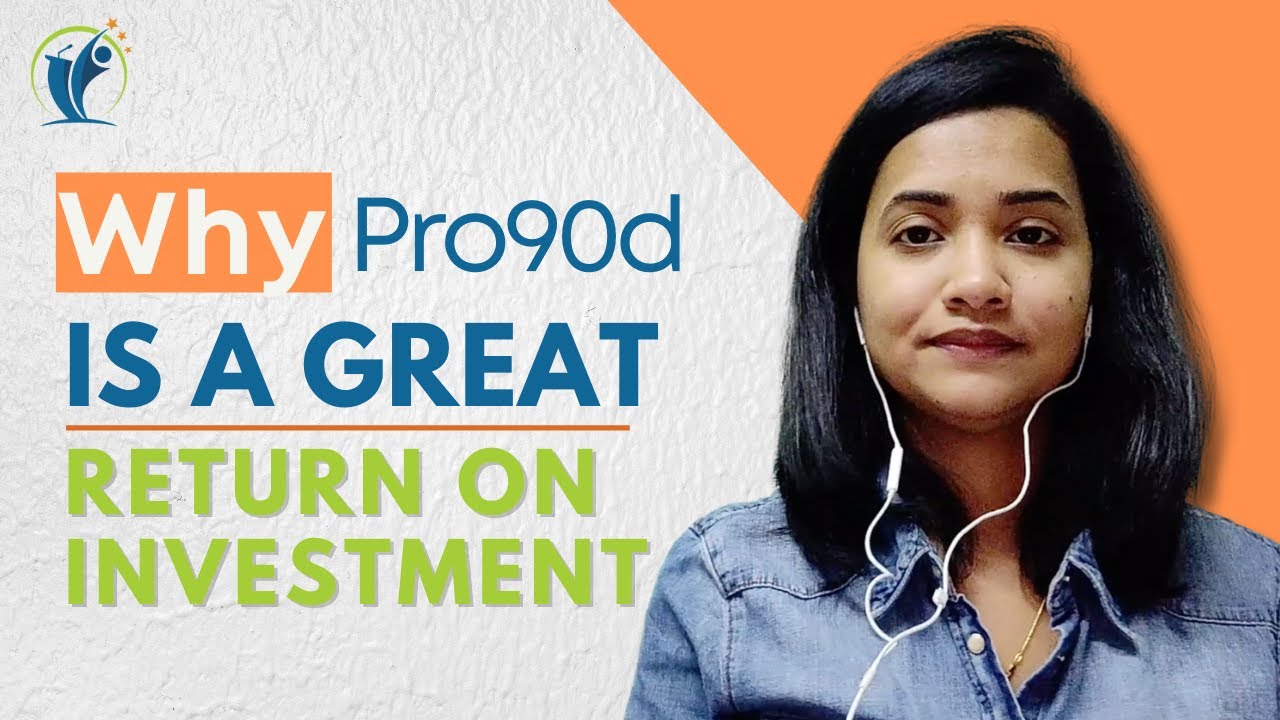 Return On Investment - Why Tapasa Thinks Pro90d Is a Good ROI