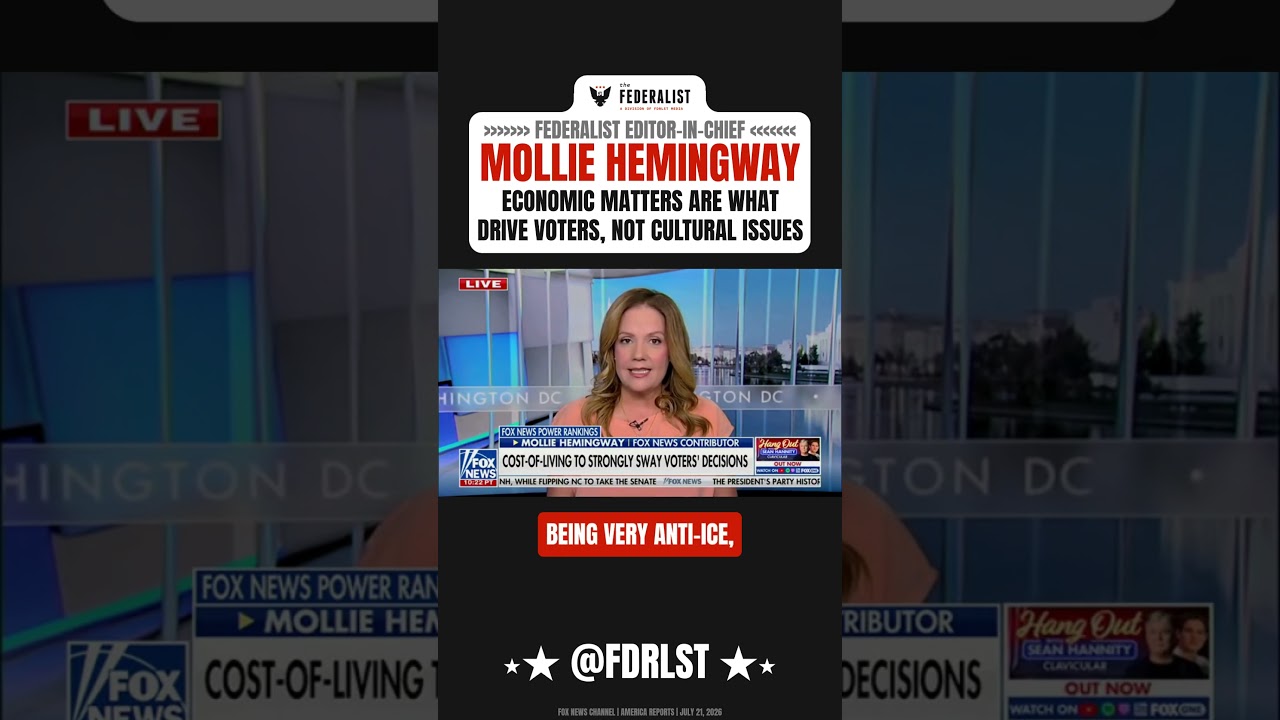 Federalist Editor-in-Chief Calls for Candidates to Address Economic Issues