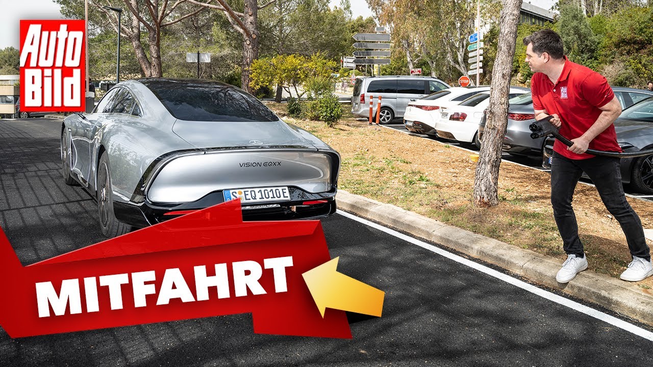 Mercedes EQXX (2022) | Der EQXX ist der Diesel unter den E-Autos | Mitfahrt mit Dennis Petermann