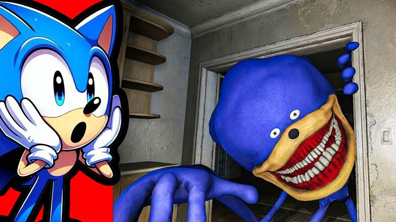 Reacting To SCARIEST SHIN SONIC Inside Your House!